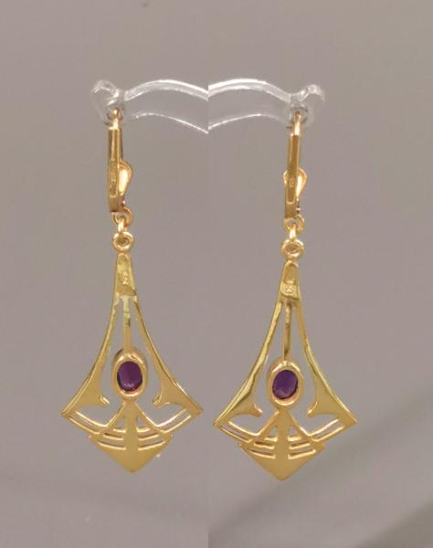 Ohrringe Amethyst