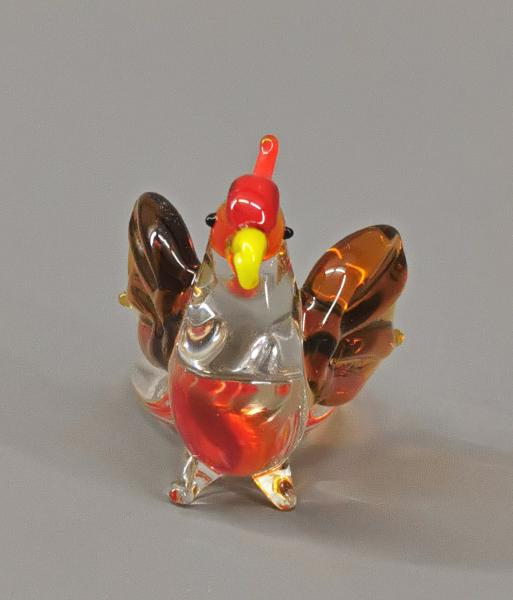 Papagei braun 3cm