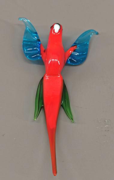 Papagei rot 10cm