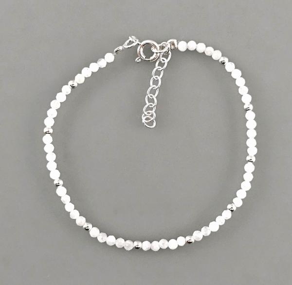 Mondstein-Armband L 17 cm