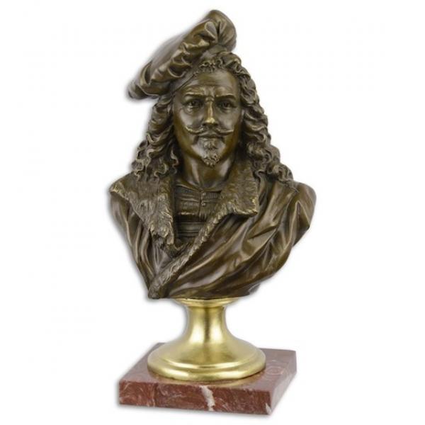 Bronze Skulptur nach Rembrandt Harmeszoon Van Rijn