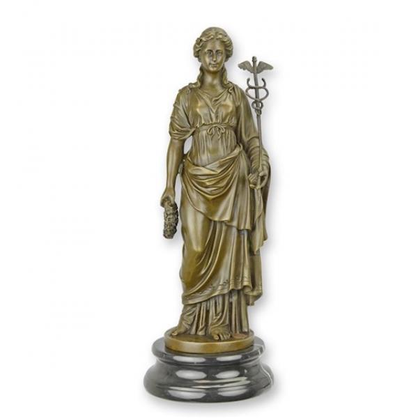 Bronze Skulptur Athene