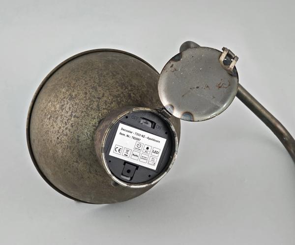 Lampe brüniert Tischbefestigung