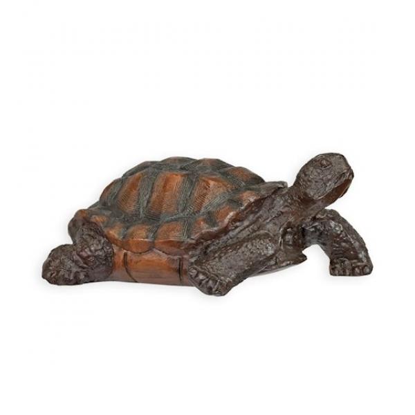 Bronze Skulptur Schildkröte
