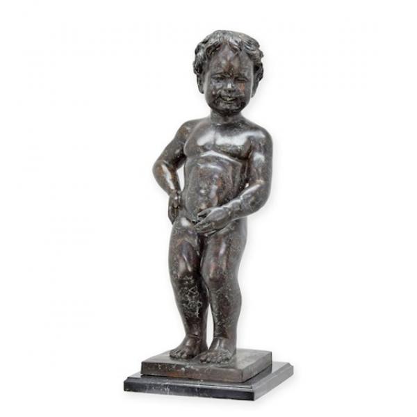 Bronze Skulptur Knabe "Manneken Piss"