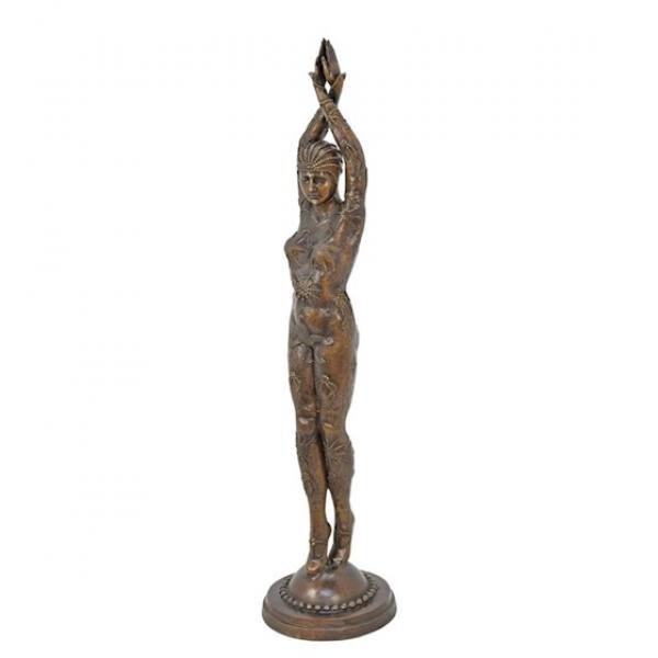 Bronze Skulptur Art déco Tänzerin "Starfish"