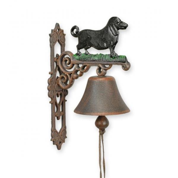 Wandglocke Gusseisen Hund
