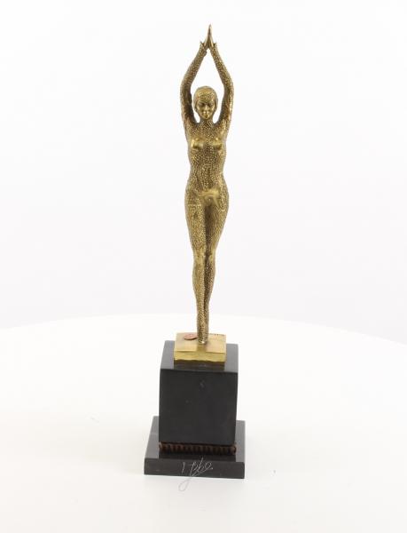 Bronze Skulptur Tänzerin "Starfish"