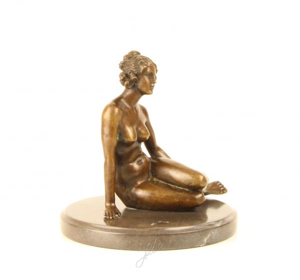 Bronze Nackte Dame