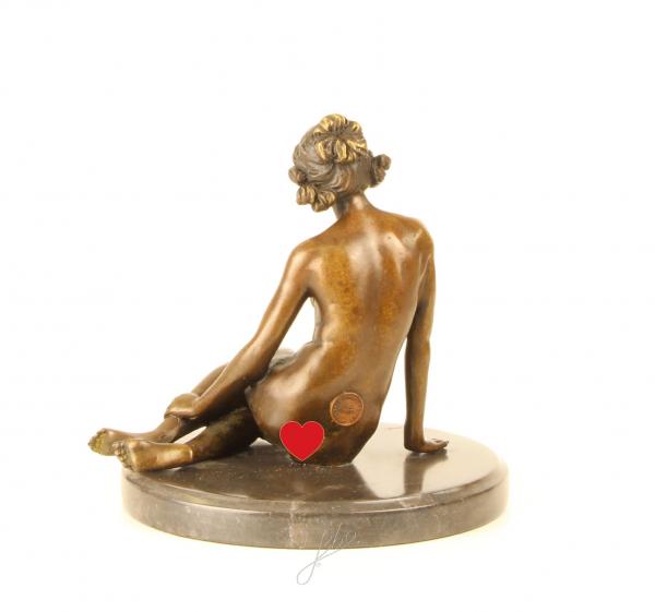 Bronze Nackte Dame