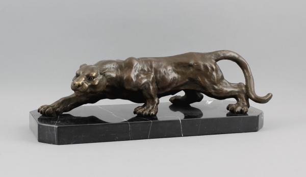 Bronze Jaguar brüniert