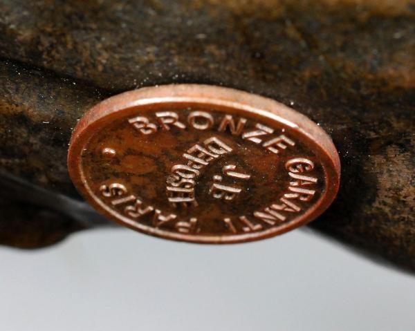 Bronze Jaguar brüniert