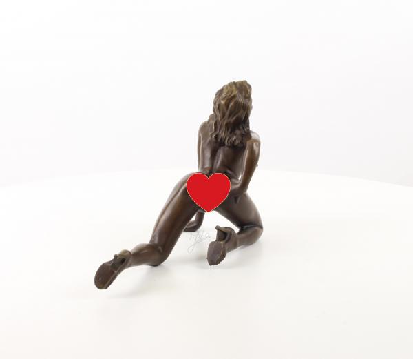 erotische Bronze Skulptur Akt