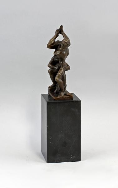Bronze Hercules und Diomedes