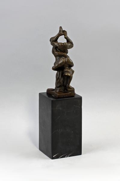 Bronze Hercules und Diomedes