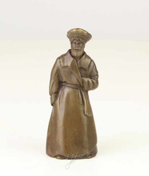 Bronze Figürliche Glocke Mann