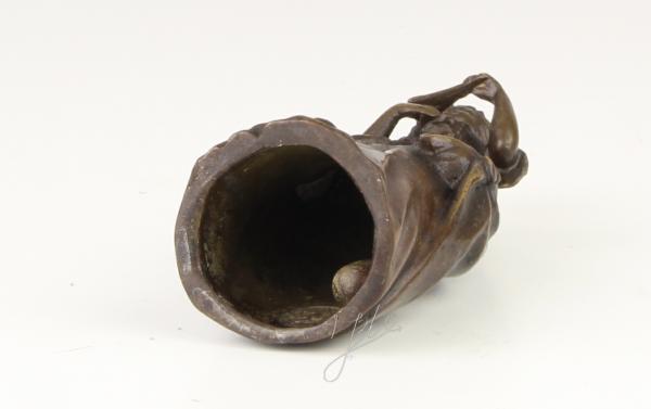 Bronze Figürliche Glocke Frau
