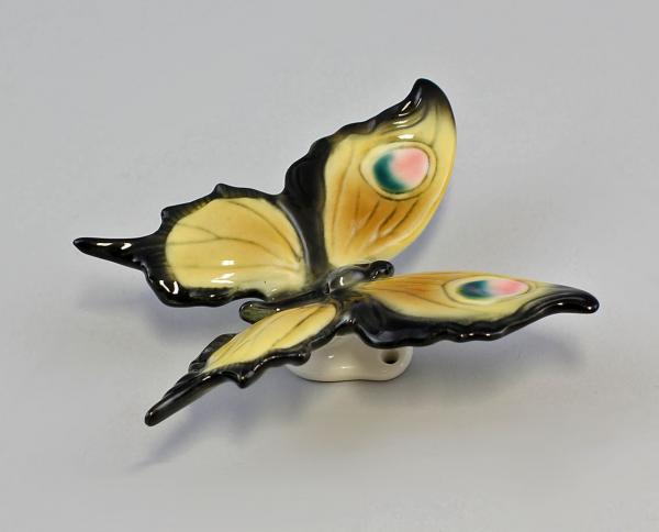 Schmetterling gelb / schwarz