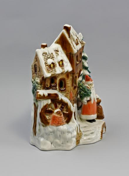 Weihnachtsmühle bunt