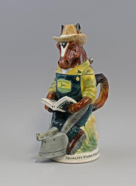 Figuren-Bierkrug Pferd als Bauer