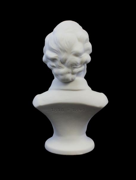 Büste Chopin Bisquitporzellan