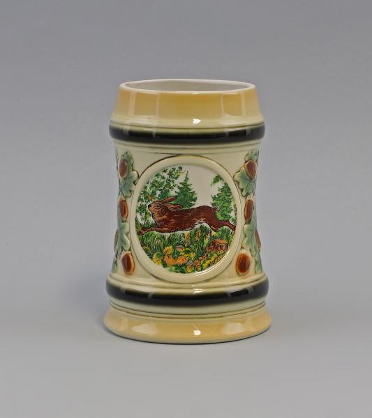 jagdlicher Bierkrug Hase