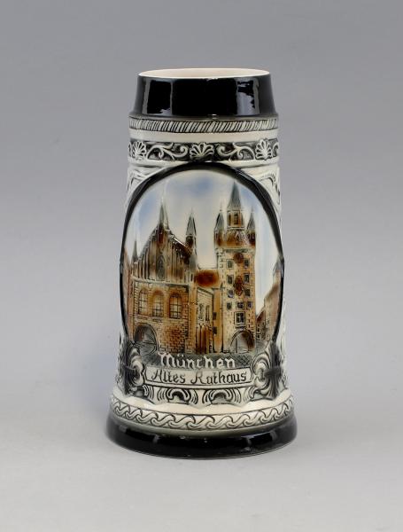 Bierkrug München Altes Rathaus 1 Liter