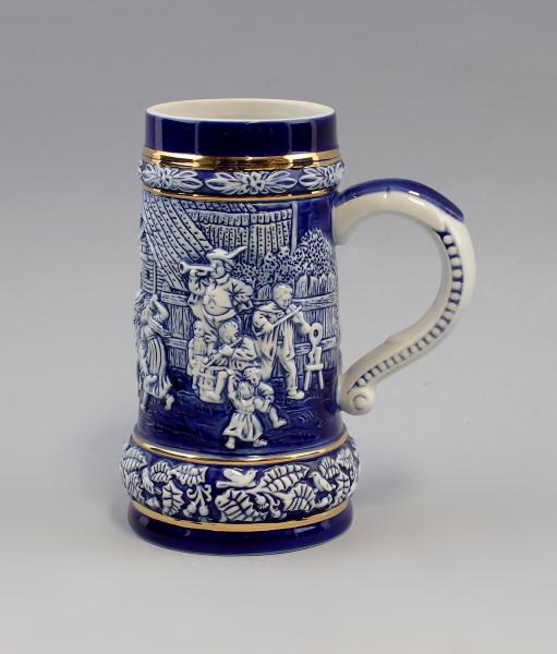 Bierkrug Kobalt mittelgroß 0,7 Liter