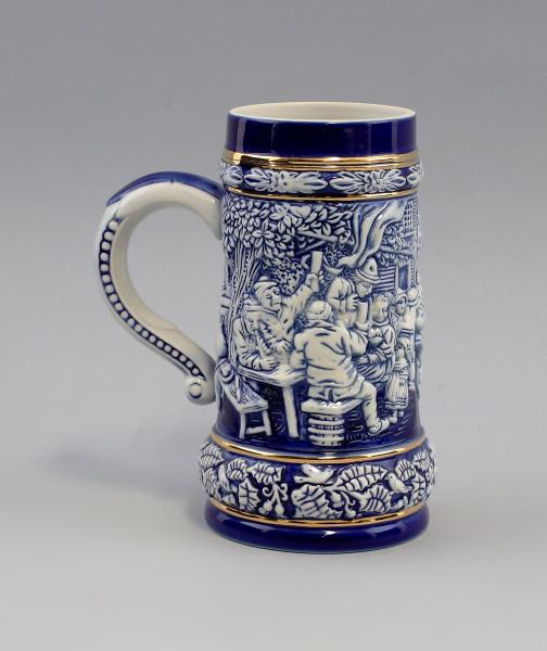 Bierkrug Kobalt mittelgroß 0,7 Liter