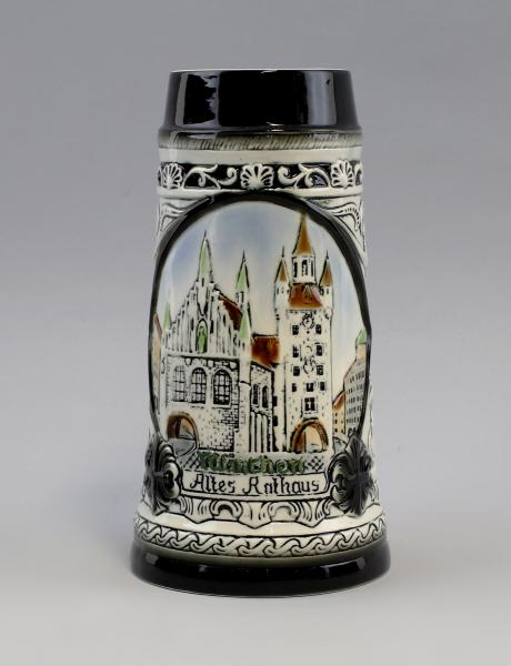 Bierkrug München Altes Rathaus 1 Liter