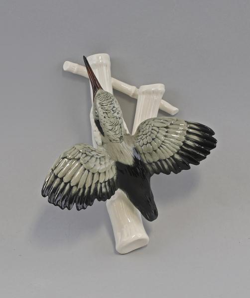 Wandvase Rotbrust-Eisvogel