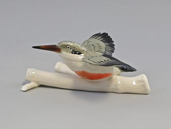 Wandvase Rotbrust-Eisvogel