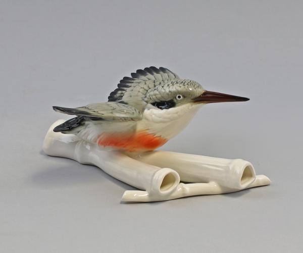 Wandvase Rotbrust-Eisvogel