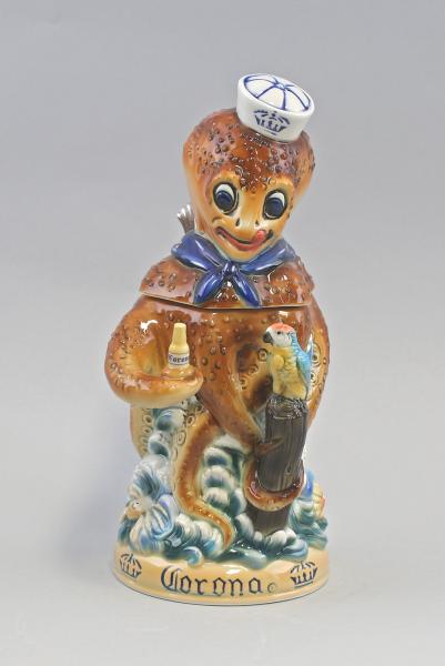 Figuren-Bierkrug Oktopus Krake Matrose