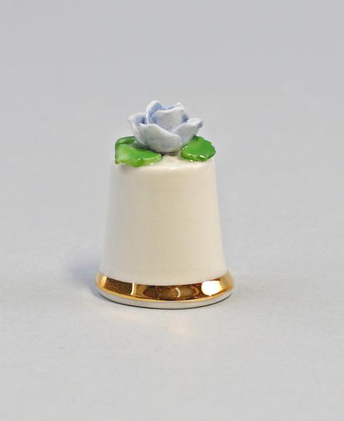 Fingerhut weiß Rose hellblau / grün