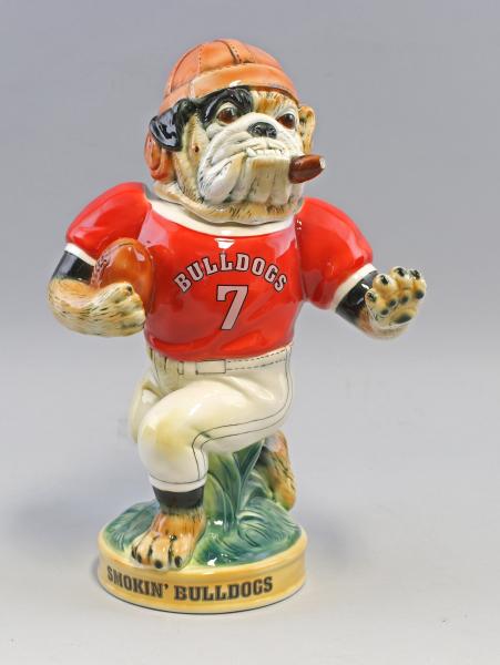 Figuren-Bierkrug Baseball-Bulldogge