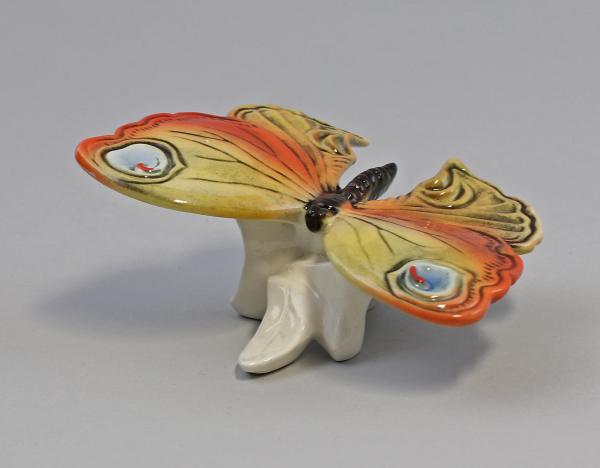 Schmetterling gelb / rot