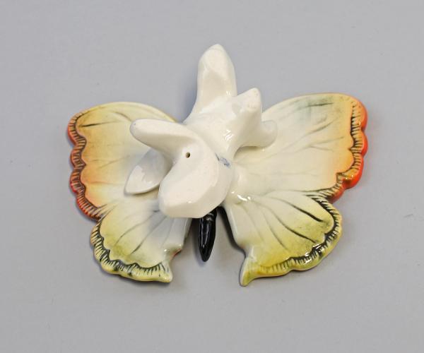 Schmetterling gelb / rot