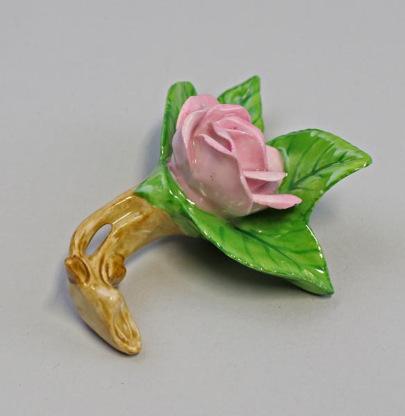 Tischblume Rose Zweig rosa