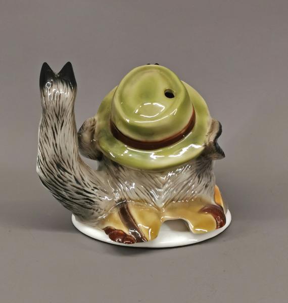 Briefbeschwerer Wildschwein mit Hut ungemarkt