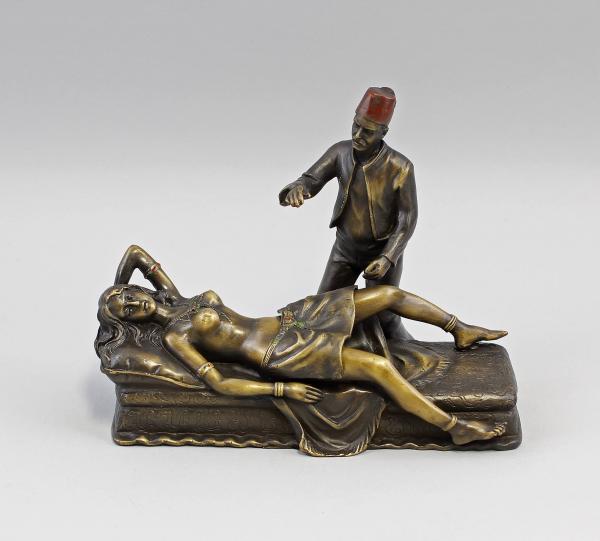 Bronze orientalischer Akt