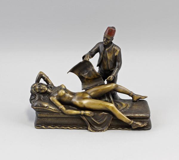 Bronze orientalischer Akt