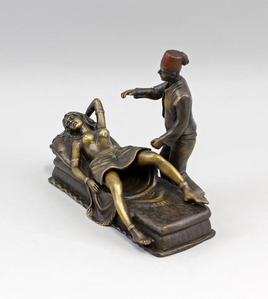 Bronze orientalischer Akt