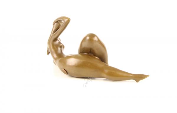 Bronze Skulptur künstlerischer Frauen Akt