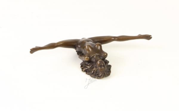 Bronze Skulptur erotisch Frauen Akt