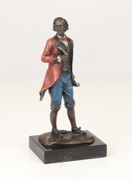 Bronze Skulptur Mozart