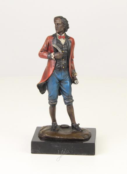Bronze Skulptur Mozart
