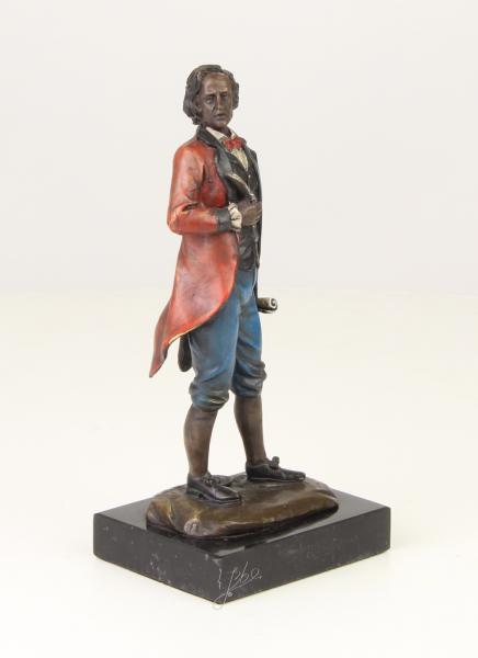Bronze Skulptur Mozart