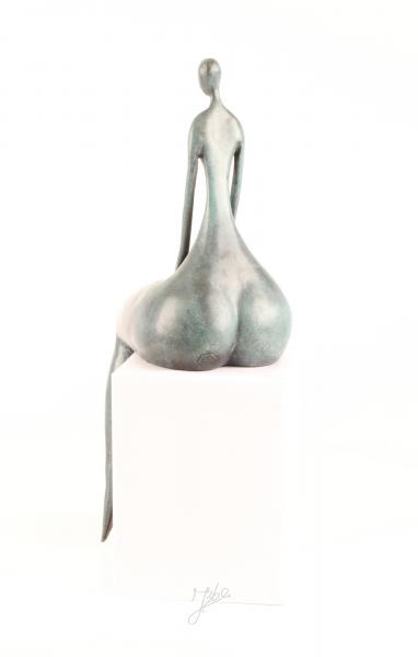 Bronze Skulptur nackte Frau