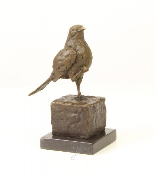 Bronze Skulptur Raubvogel